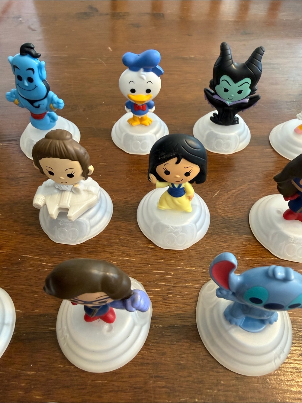 McDonald’s Disney 100 Mini Figurines Lot of 17 Princesses Stitch Woody Donald - Picture 4 of 7